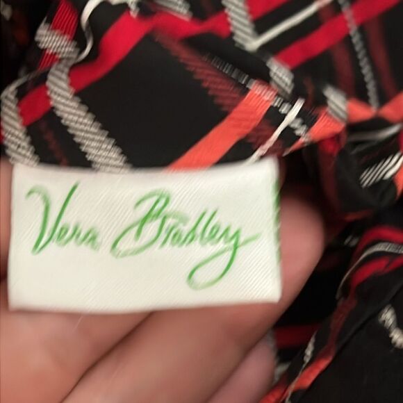 Vera Bradley Pirouette shoulder bag Black Floral in EUC - Picture 12 of 13